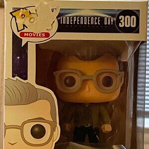 Funko Pop! Movies David Levinson Vinyl Figure #300 Independence Day Collectible